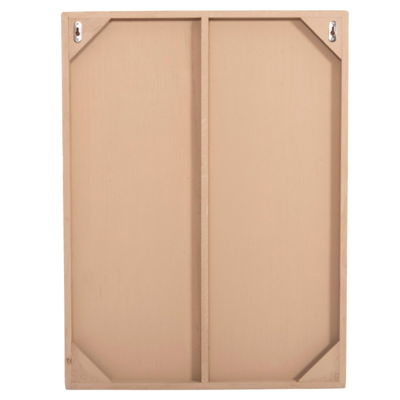 WALL DECOR PANEL RECTANGLE SERIES SANTORINI FK4521 MDF IN BEIGE COLOR 60x4(thickness)x80Hcm. WALL DECOR PANEL RECTANGLE SERIES SANTORINI FK4521 MDF IN BEIGE COLOR 60x4(thickness)x80Hcm.