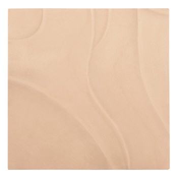 WALL DECOR PANEL SQUARE SERIES SANTORINI FK4520 MDF IN BEIGE COLOR 80x4(thickness)x80Hcm.