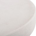 COFFEE TABLE ROUND SERIES SANTORINI FK18051 MDF IN OFF-WHITE COLOR Φ60x42.5Hcm. COFFEE TABLE ROUND SERIES SANTORINI FK18051 MDF IN OFF-WHITE COLOR Φ60x42.5Hcm.