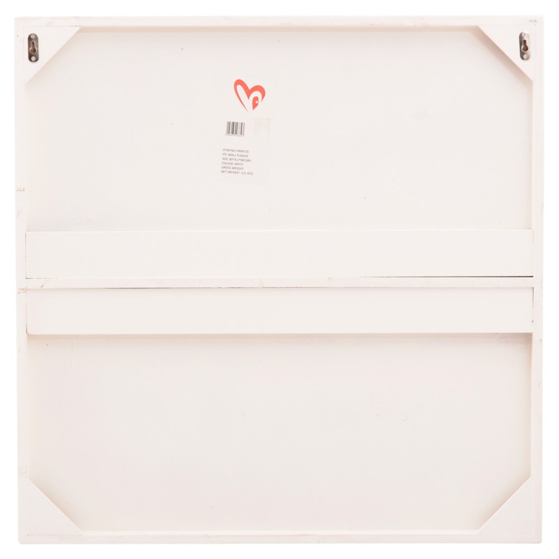 WALL DECOR PANEL SQUARE SERIES SANTORINI FK4516 MDF OFF-WHITE COLOR 80x4.5(thickness)x80Hcm. WALL DECOR PANEL SQUARE SERIES SANTORINI FK4516 MDF OFF-WHITE COLOR 80x4.5(thickness)x80Hcm.