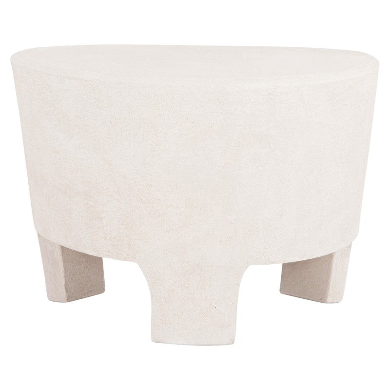 COFFEE TABLE SERIES SANTORINI FK18053 MDF IN OFF-WHITE COLOR 54x61x40.5Hcm. COFFEE TABLE SERIES SANTORINI FK18053 MDF IN OFF-WHITE COLOR 54x61x40.5Hcm.