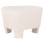 COFFEE TABLE SERIES SANTORINI FK18053 MDF IN OFF-WHITE COLOR 54x61x40.5Hcm.