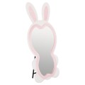 KIDS' FLOOR STANDING MIRROR BUNNY FK4489.01 MDF IN PINK & WHITE- BLACK STAND 80x162Hcm. KIDS' FLOOR STANDING MIRROR BUNNY FK4489.01 MDF IN PINK & WHITE- BLACK STAND 80x162Hcm.