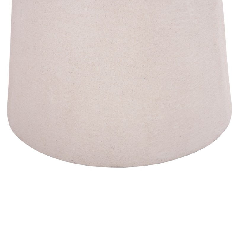 COFFEE TABLE ROUND SERIES SANTORINI FK18052 MDF IN OFF-WHITE COLOR Φ48x49Hcm. COFFEE TABLE ROUND SERIES SANTORINI FK18052 MDF IN OFF-WHITE COLOR Φ48x49Hcm.