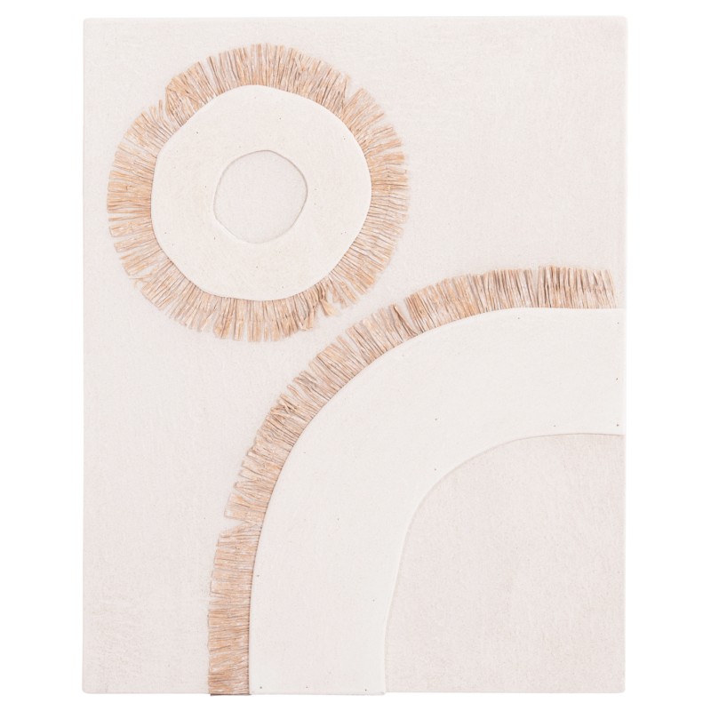 WALL DECOR PANEL RECTANGLE SERIES SANTORINI FK4534 MDF IN OFF WHITE COLOR-DECOR IN BEIGE 48x4.5(thickness)x60Hcm. WALL DECOR PANEL RECTANGLE SERIES SANTORINI FK4534 MDF IN OFF WHITE COLOR-DECOR IN BEIGE 48x4.5(thickness)x60Hcm.