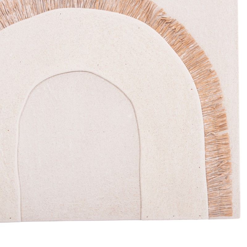WALL DECOR PANEL RECTANGLE SERIES SANTORINI ΗΜ4535 MDF IN OFF WHITE COLOR-DECOR IN BEIGE 48x4.5(thickness)x60Hcm. WALL DECOR PANEL RECTANGLE SERIES SANTORINI ΗΜ4535 MDF IN OFF WHITE COLOR-DECOR IN BEIGE 48x4.5(thickness)x60Hcm.