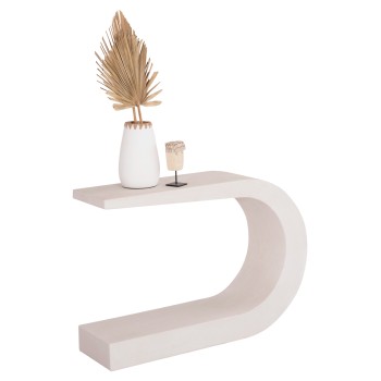 CONSOLE SERIES SANTORINI FK18049 MDF IN OFF-WHITE COLOR 110x30x70Hcm.