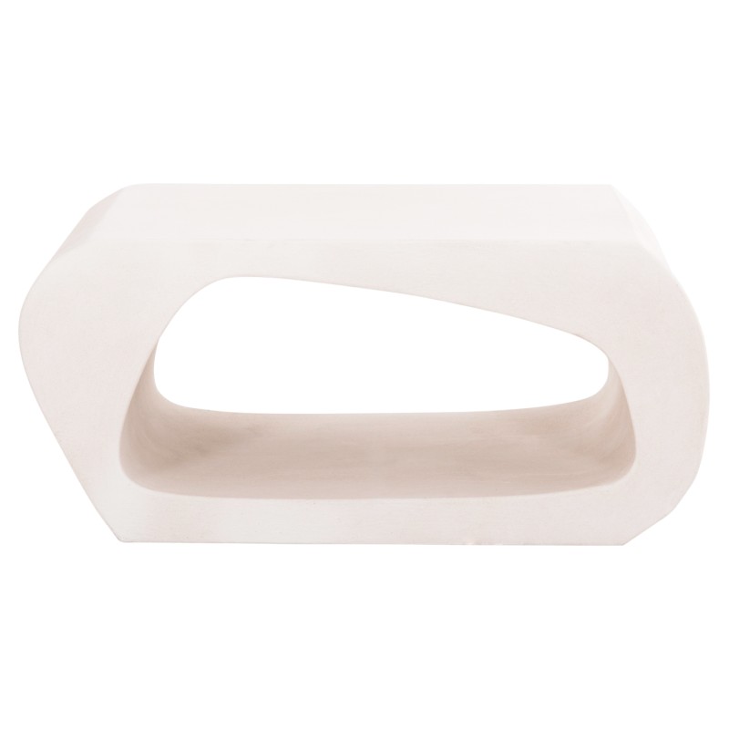 COFFEE TABLE SERIES SANTORINI FK18071 MDF IN OFF-WHITE COLOR 100x60x45Hcm. COFFEE TABLE SERIES SANTORINI FK18071 MDF IN OFF-WHITE COLOR 100x60x45Hcm.