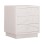 NIGHTSTAND SERIES SANTORINI FK18047 MDF IN OFF-WHITE COLOR-3 DRAWERS 48x38x55.5Hcm.