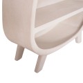 SHELVES RACK SERIES SANTORINI FK18060.01 MDF IN OFF-WHITE 120x38x133Hcm. SHELVES RACK SERIES SANTORINI FK18060.01 MDF IN OFF-WHITE 120x38x133Hcm.