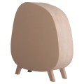 SHELVES RACK SERIES SANTORINI FK18060.02 MDF IN BROWN 120x38x133Hcm. SHELVES RACK SERIES SANTORINI FK18060.02 MDF IN BROWN 120x38x133Hcm.