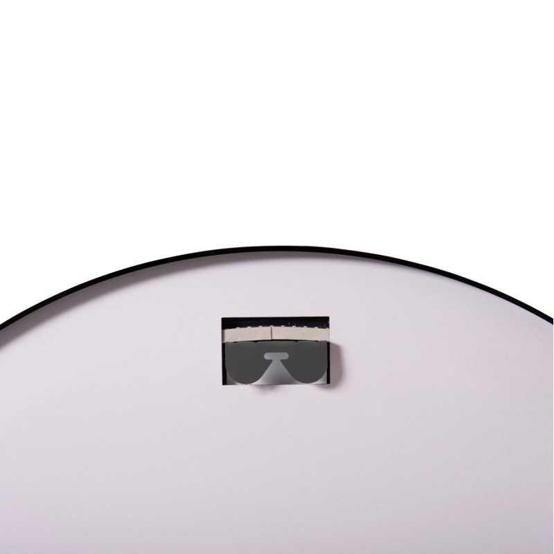 WALL MIRROR ROUNDER FB94503.01 ALUMINUM FRAME IN BLACK-LED LIGHTING Φ80cm. WALL MIRROR ROUNDER FB94503.01 ALUMINUM FRAME IN BLACK-LED LIGHTING Φ80cm.