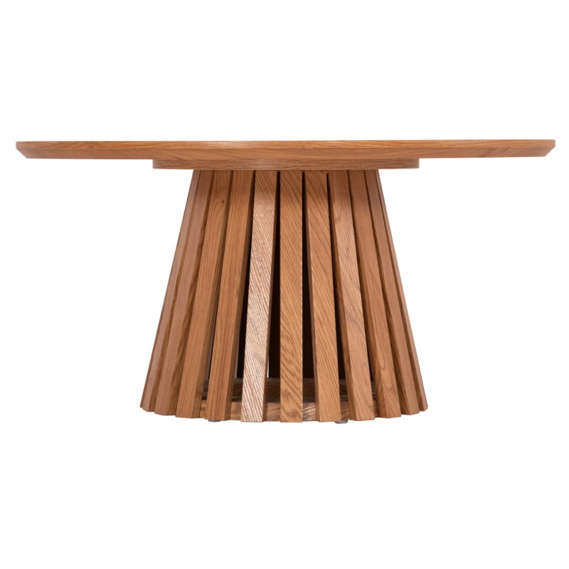 COFFEE TABLE FB918024 MDF IN LIGHT NATURAL WOOD COLOR Φ80x40,5Hcm. COFFEE TABLE FB918024 MDF IN LIGHT NATURAL WOOD COLOR Φ80x40,5Hcm.