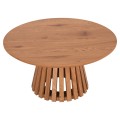 COFFEE TABLE FB918024 MDF IN LIGHT NATURAL WOOD COLOR Φ80x40,5Hcm. COFFEE TABLE FB918024 MDF IN LIGHT NATURAL WOOD COLOR Φ80x40,5Hcm.