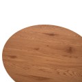 COFFEE TABLE FB918024 MDF IN LIGHT NATURAL WOOD COLOR Φ80x40,5Hcm. COFFEE TABLE FB918024 MDF IN LIGHT NATURAL WOOD COLOR Φ80x40,5Hcm.
