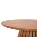 COFFEE TABLE FB918024 MDF IN LIGHT NATURAL WOOD COLOR Φ80x40,5Hcm. COFFEE TABLE FB918024 MDF IN LIGHT NATURAL WOOD COLOR Φ80x40,5Hcm.