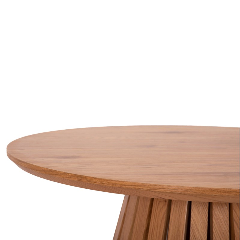 COFFEE TABLE FB918024 MDF IN LIGHT NATURAL WOOD COLOR Φ80x40,5Hcm. COFFEE TABLE FB918024 MDF IN LIGHT NATURAL WOOD COLOR Φ80x40,5Hcm.