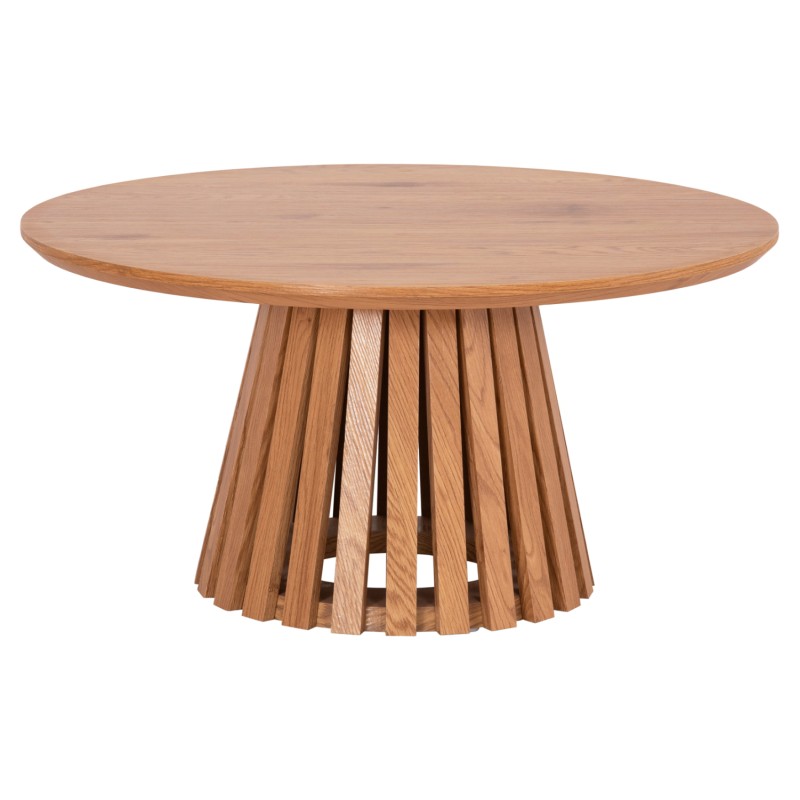 COFFEE TABLE FB918024 MDF IN LIGHT NATURAL WOOD COLOR Φ80x40,5Hcm. COFFEE TABLE FB918024 MDF IN LIGHT NATURAL WOOD COLOR Φ80x40,5Hcm.