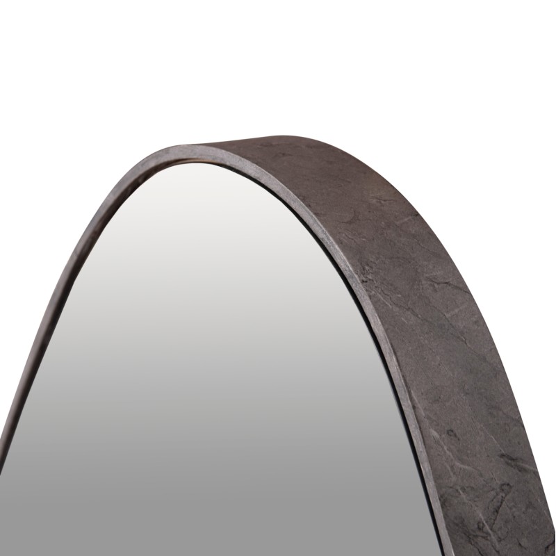 WALL MIRROR DROP FK4488.02 MDF FRAME IN GREY MARBLE COLORING 50x80Hcm. WALL MIRROR DROP FK4488.02 MDF FRAME IN GREY MARBLE COLORING 50x80Hcm.