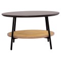 COFFEE TABLE SEWELL FK18033 MDF IN ZEBRANO-METAL LEGS-RATTAN IN NATURAL Φ80x46Hcm. COFFEE TABLE SEWELL FK18033 MDF IN ZEBRANO-METAL LEGS-RATTAN IN NATURAL Φ80x46Hcm.