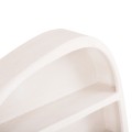 WALL SHELF SERIES SANTORINI FK18058 MDF IN OFF-WHITE COLOR 95x18x100Hcm. WALL SHELF SERIES SANTORINI FK18058 MDF IN OFF-WHITE COLOR 95x18x100Hcm.