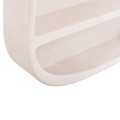 WALL SHELF SERIES SANTORINI FK18058 MDF IN OFF-WHITE COLOR 95x18x100Hcm. WALL SHELF SERIES SANTORINI FK18058 MDF IN OFF-WHITE COLOR 95x18x100Hcm.