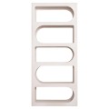 BOOKCASE SERIES SANTORINI FK18062 MDF IN WHITE COLOR 80x38x180Hcm. BOOKCASE SERIES SANTORINI FK18062 MDF IN WHITE COLOR 80x38x180Hcm.
