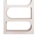 BOOKCASE SERIES SANTORINI FK18062 MDF IN WHITE COLOR 80x38x180Hcm. BOOKCASE SERIES SANTORINI FK18062 MDF IN WHITE COLOR 80x38x180Hcm.