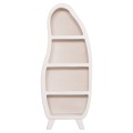 SHELF RACK SERIES SANTORINI FK18067 MDF IN OFF-WHITE 80x38x196Hcm. SHELF RACK SERIES SANTORINI FK18067 MDF IN OFF-WHITE 80x38x196Hcm.