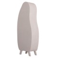 SHELF RACK SERIES SANTORINI FK18067 MDF IN OFF-WHITE 80x38x196Hcm. SHELF RACK SERIES SANTORINI FK18067 MDF IN OFF-WHITE 80x38x196Hcm.