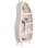 SHELF RACK SERIES SANTORINI FK18067 MDF IN OFF-WHITE 80x38x196Hcm.