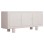 BUFFET SERIES SANTORINI FK18068 MDF IN OFF-WHITE COLOR-3 DOORS 140x38x64Hcm.