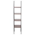 RACK STAM FK18073.04 BLACK METAL FRAME-MELAMINE IN WALNUT 71x38x165Hcm. RACK STAM FK18073.04 BLACK METAL FRAME-MELAMINE IN WALNUT 71x38x165Hcm.