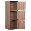 CABINET WITH 3 STORAGE SPACES SORIANO FK9939.11 SONAMA OAK MELAMINE 40x39x119Hcm. CABINET WITH 3 STORAGE SPACES SORIANO FK9939.11 SONAMA OAK MELAMINE 40x39x119Hcm.
