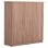 WARDROBE 3-LEAF WITH SHELVES FUENTO FK2482.01 MELAMINE IN SONAMA OAK 120-116x40x123.5Hcm