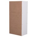 WALL SHELF RACK CUBICON FK9941.01 MELAMINE IN WHITE 38,5x23,5x80Hcm. WALL SHELF RACK CUBICON FK9941.01 MELAMINE IN WHITE 38,5x23,5x80Hcm.