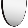 WALL MIRROR SERIES ARCHER FK4498.01 ROUND ALUMINUM FRAME IN BLACK Φ80cm. WALL MIRROR SERIES ARCHER FK4498.01 ROUND ALUMINUM FRAME IN BLACK Φ80cm.