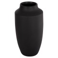 CERAMIC TABLE DECOR "GALAD" FK4588.02 BLACK MATTE Φ16x32Hcm. CERAMIC TABLE DECOR "GALAD" FK4588.02 BLACK MATTE Φ16x32Hcm.