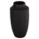CERAMIC TABLE DECOR "GALAD" FK4588.02 BLACK MATTE Φ16x32Hcm.