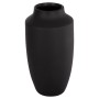 CERAMIC TABLE DECOR "GALAD" FK4588.02 BLACK MATTE Φ16x32Hcm.