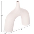 CERAMIC TABLE DECOR SERIES ISIL FK4601.01 OFF WHITE WITH CRYSTALLISATION 35x10x32.5Hcm. CERAMIC TABLE DECOR SERIES ISIL FK4601.01 OFF WHITE WITH CRYSTALLISATION 35x10x32.5Hcm.