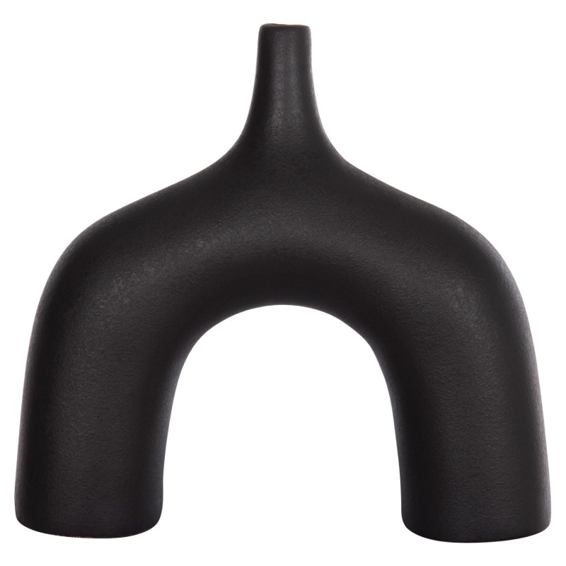 CERAMIC TABLE DECOR SERIES ISIL FK4601.02 MATTE BLACK 35x10x32.5Hcm. CERAMIC TABLE DECOR SERIES ISIL FK4601.02 MATTE BLACK 35x10x32.5Hcm.
