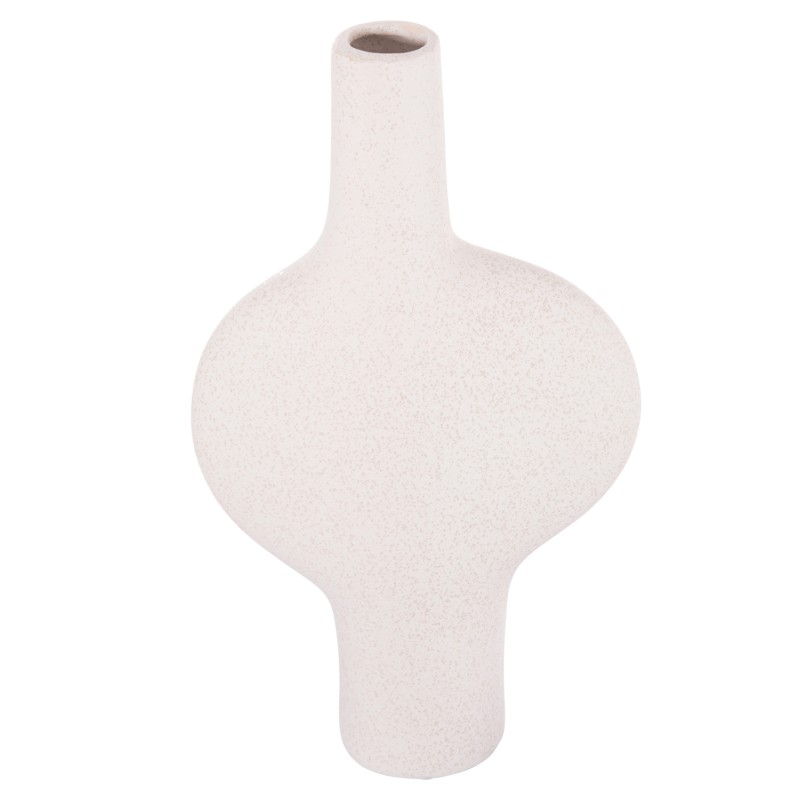 CERAMIC TABLE DECOR SERIES ARKEN FK4620.01 OFF WHITE WITH CRYSTALLISATION 19x7,5x33,5Hcm. CERAMIC TABLE DECOR SERIES ARKEN FK4620.01 OFF WHITE WITH CRYSTALLISATION 19x7,5x33,5Hcm.