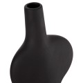 CERAMIC TABLE DECOR SERIES ARKEN FK4620.02 MATTE BLACK 19x7,5x33,5Hcm. CERAMIC TABLE DECOR SERIES ARKEN FK4620.02 MATTE BLACK 19x7,5x33,5Hcm.