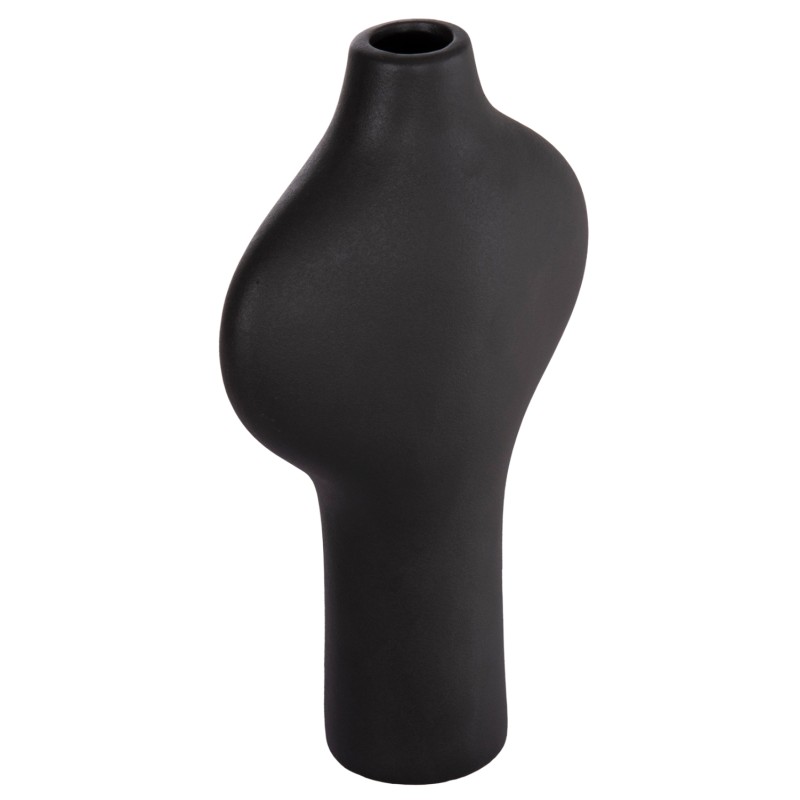 CERAMIC TABLE DECOR SERIES ARKEN FK4621.02 MATTE BLACK 18x8x32Hcm. CERAMIC TABLE DECOR SERIES ARKEN FK4621.02 MATTE BLACK 18x8x32Hcm.