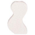 CERAMIC TABLE DECOR SERIES "SEBOR" FK4590.01 OFF WHITE WITH CRYSTALLISATION 13x6x22Hcm. CERAMIC TABLE DECOR SERIES "SEBOR" FK4590.01 OFF WHITE WITH CRYSTALLISATION 13x6x22Hcm.