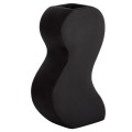 CERAMIC TABLE DECOR SERIES "SEBOR" FK4590.02 BLACK MATTE 13x6x22Hcm. CERAMIC TABLE DECOR SERIES "SEBOR" FK4590.02 BLACK MATTE 13x6x22Hcm.