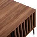 COFFEE TABLE SERIES HARRY FK18007.01 MELAMINE IN NATURAL WOOD COLOR & BLACK 110x60x43,5Hcm.