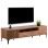 TV FURNITURE SERIES HARRY FK18008.01 MELAMINE IN NATURAL WOOD COLOR AND BLACK 200x40x47,5Hcm.