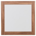 WALL MIRROR SQUARE SERIES HARRY FK4485.01 MELAMINE IN NATURAL WOOD COLOR 87x2(thickness)x87cm. WALL MIRROR SQUARE SERIES HARRY FK4485.01 MELAMINE IN NATURAL WOOD COLOR 87x2(thickness)x87cm.